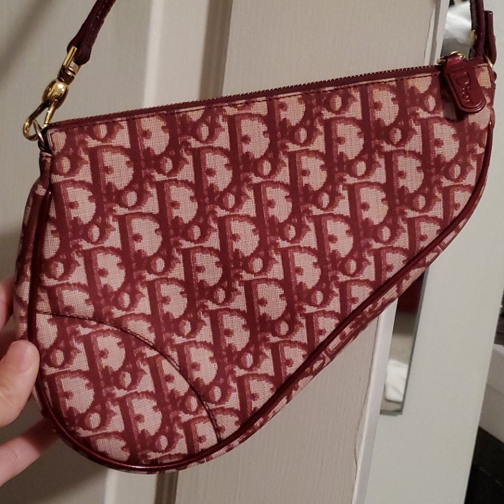 Christian Dior monogram small saddle bag - Picture 2 of 7